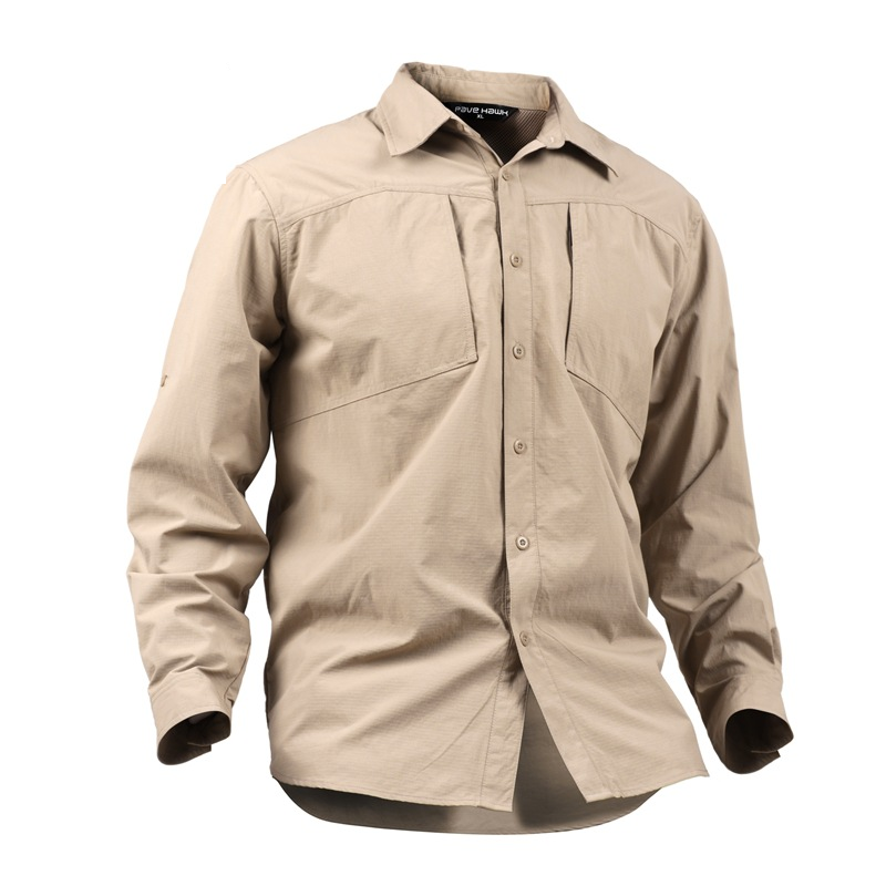 SABADO Chemise de combat tactique à séchage rapide pour hommes en plein air 