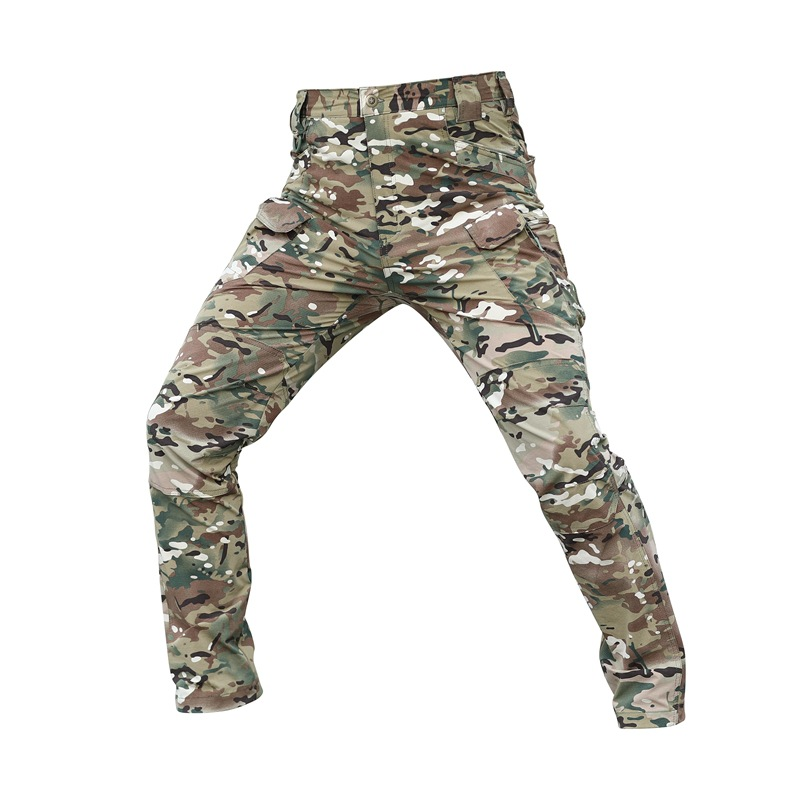 SABADO Pantalon tactique léger à séchage rapide pour homme Pantalon cargo militaire extérieur décontracté imperméable