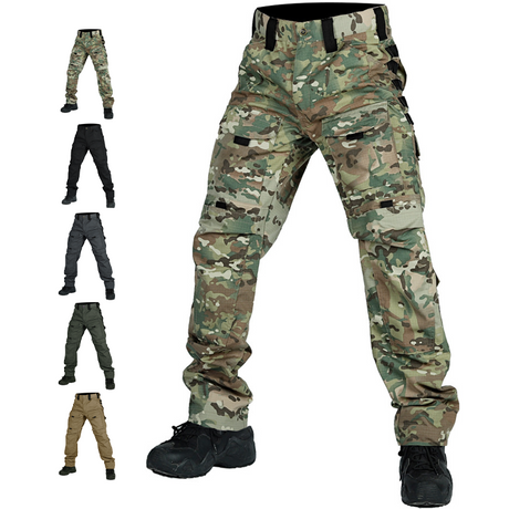 SABADO Pantalon tactique militaire multi-poches Pantalon cargo pour homme 