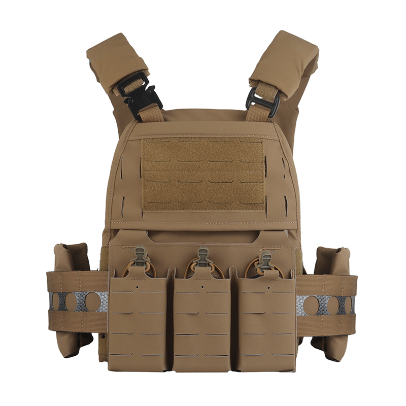 SABADO – porte-plaque léger à dégagement rapide, gilet d'extérieur tactique militaire réglable pour l'entraînement Airsoft pour adultes