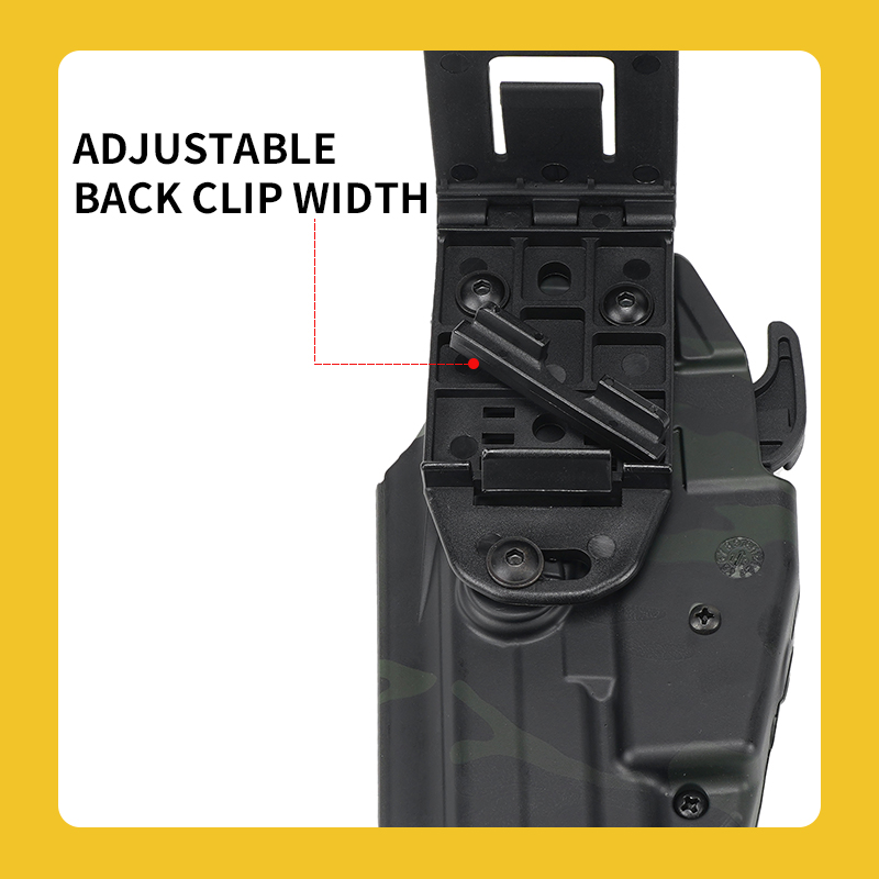 Sabado Tactical Nylon Universal 579 Étui à canon à libération rapide avec clip de ceinture réglable