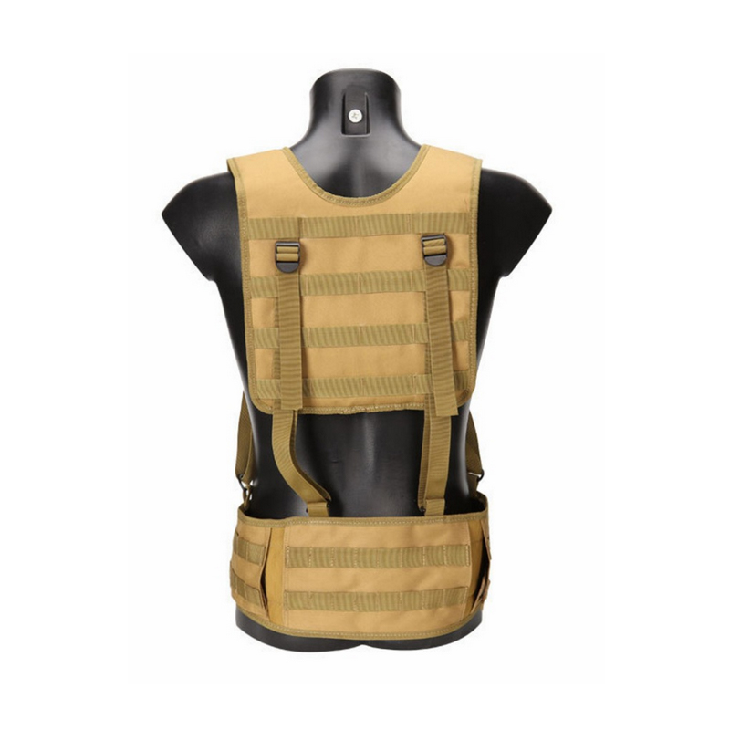 SABADO – ceinture tactique légère et réglable, bretelles, système Molle Durable, ceintures Airsoft pour gros gars, Police