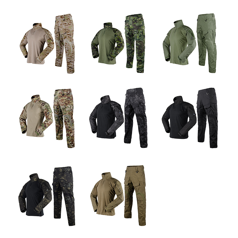 SABADO G3 ensemble uniforme de Combat pour hommes vêtements de Camouflage tactique combinaison de Paintball de chasse