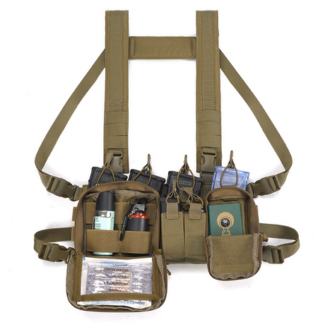 SABADO chasse en plein air tactique assaut poitrine plate-forme Molle Multicam gilet tactique avec plusieurs poches