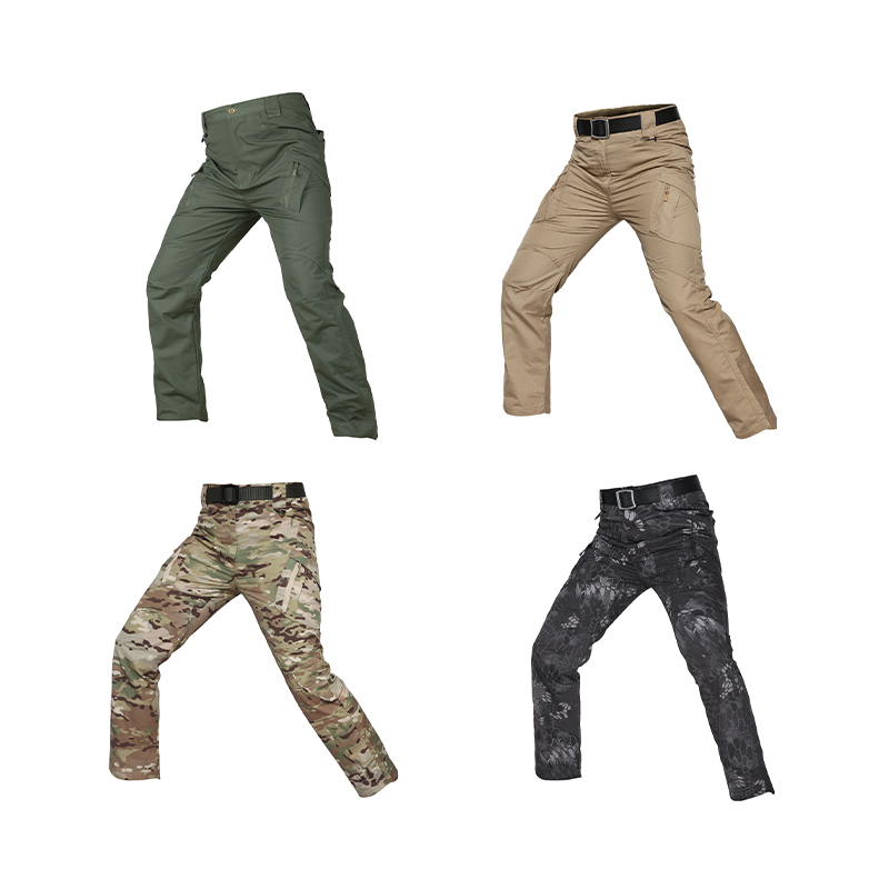 SABADO Pantalon cargo tactique Homme Pantalon multi-poches