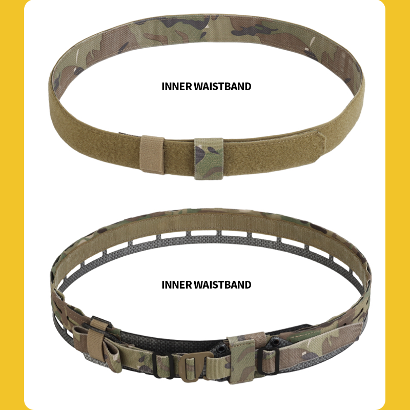 SABADO Ceinture de randonnée militaire Ceinture tactique à dégagement rapide pour homme