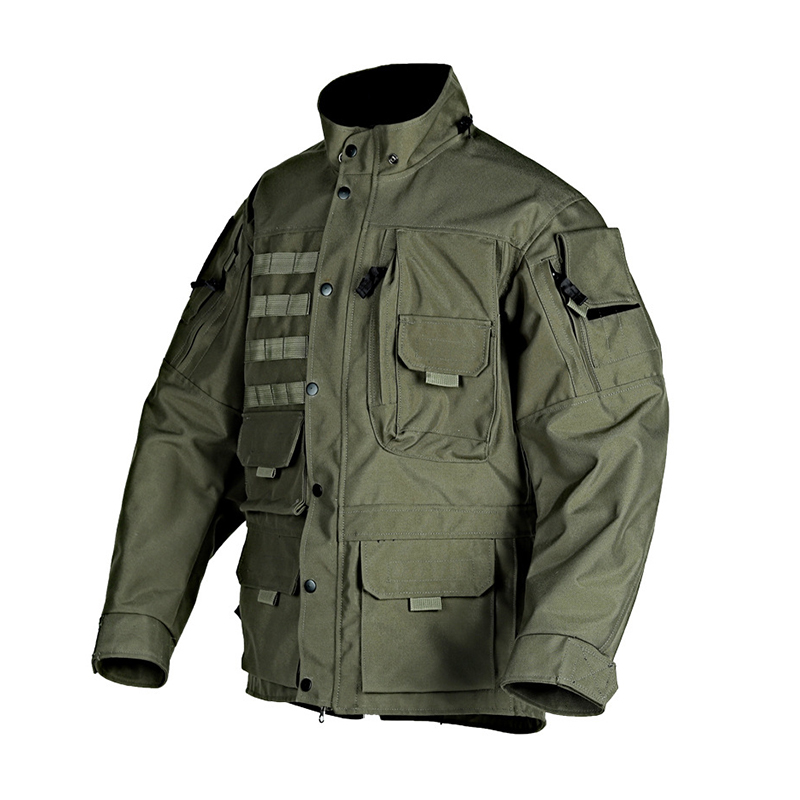 SABADO Hommes Manteaux Tactiques Imperméable Bomber Vestes Coupe-Vent