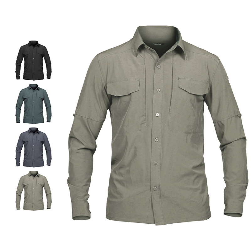 SABADO Tactical Gear Chemise Militaire Hommes