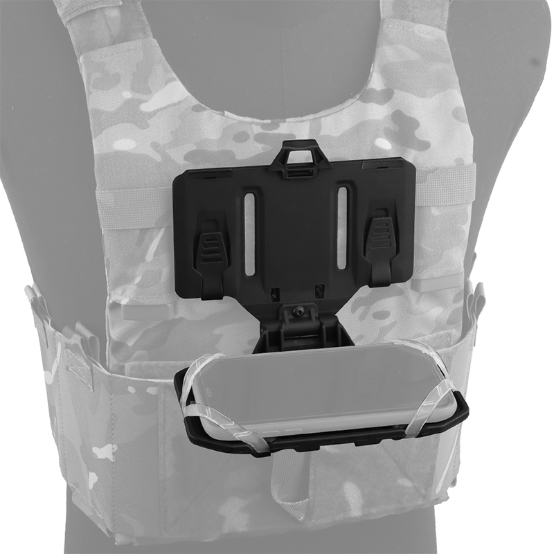 SABADO tactique Airsoft téléphone carte transporteur plaque gilet tactique plate-forme de poitrine militaire MOLLE pliant planche de Navigation