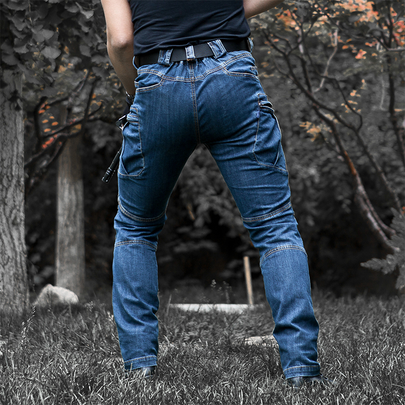 SABADO Jean tactique de chasse en plein air pour homme Pantalon de combat multi-poches pour homme