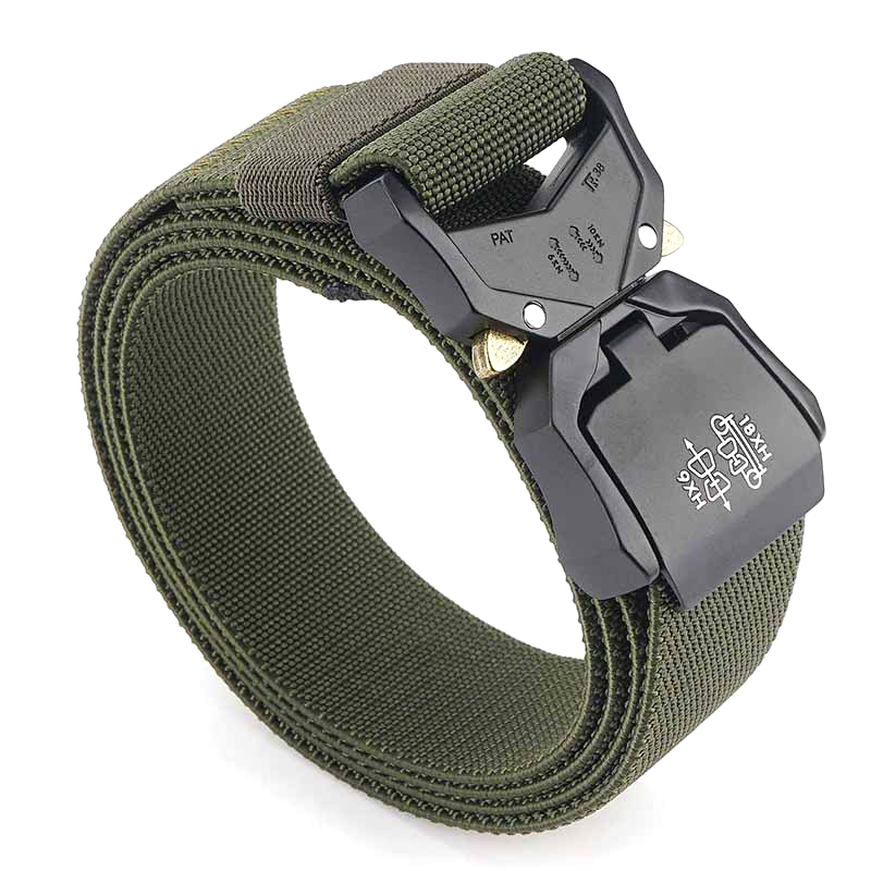 SABADO Ceinture tactique Airsoft réglable et robuste pour l'extérieur - Ceinture robuste pour la police