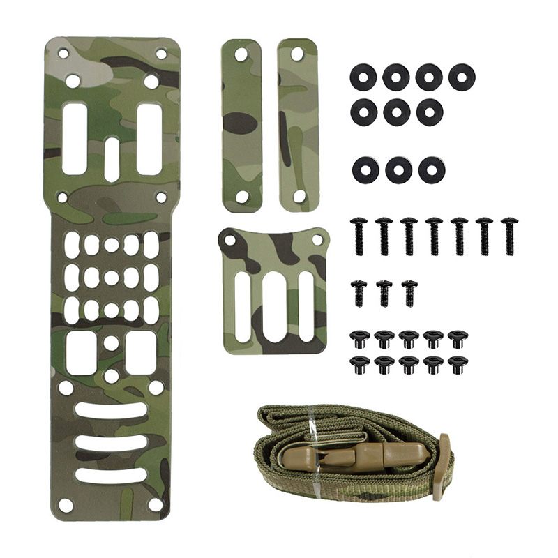 SABADO Plate-forme QLS compatible avec étui tactique, plaque d'extension suspendue, adaptateur de code G, adaptateur d'étui de pistolet modulaire en métal