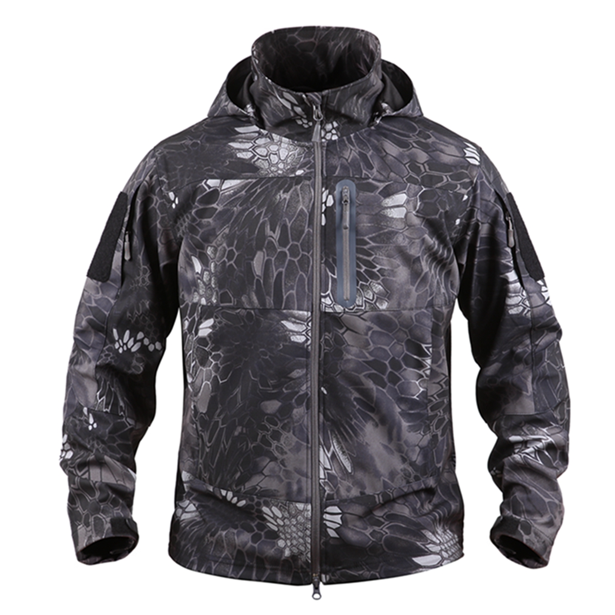 SABADO Veste coupe-vent tactique Airsoft Soft Shell pour homme