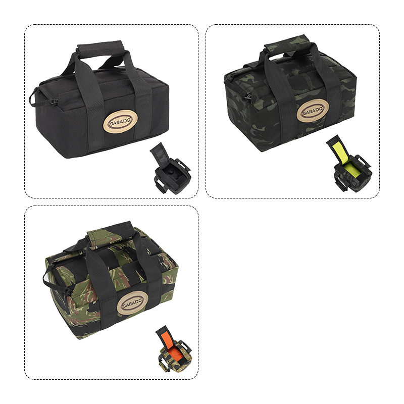 SABADO 1000D Nylon Durable Molle gamme tactique sac à main de munitions pour la chasse de tir en plein air