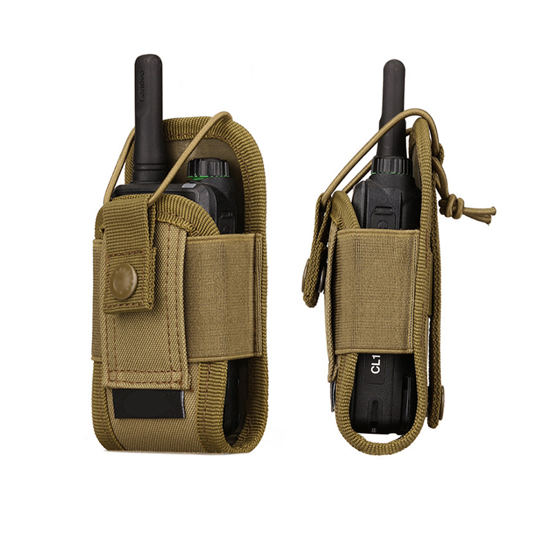 SABADO Universal Molle System Outdoor Tactique Interphone Radio Holster Radio Pouch