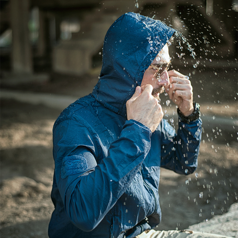 SABADO Veste imperméable à séchage rapide pour hommes