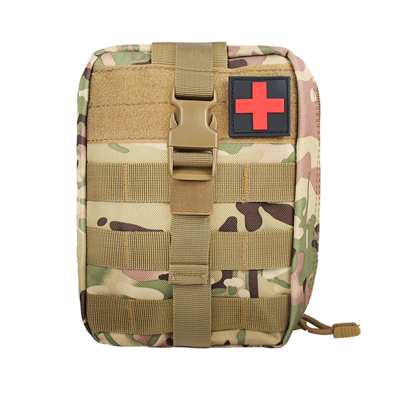 SABADO Kit de survie d'urgence et trousse de premiers secours, équipement de survie professionnel, outil d'urgence SOS avec pochette Molle