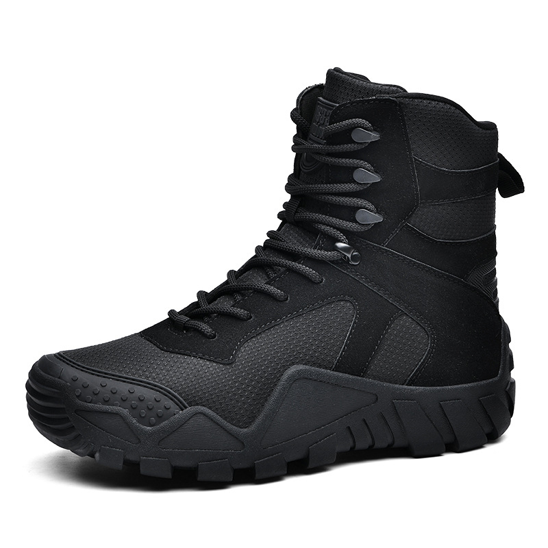 SABADO Outdoor Army Bottes tactiques hautes pour hommes 