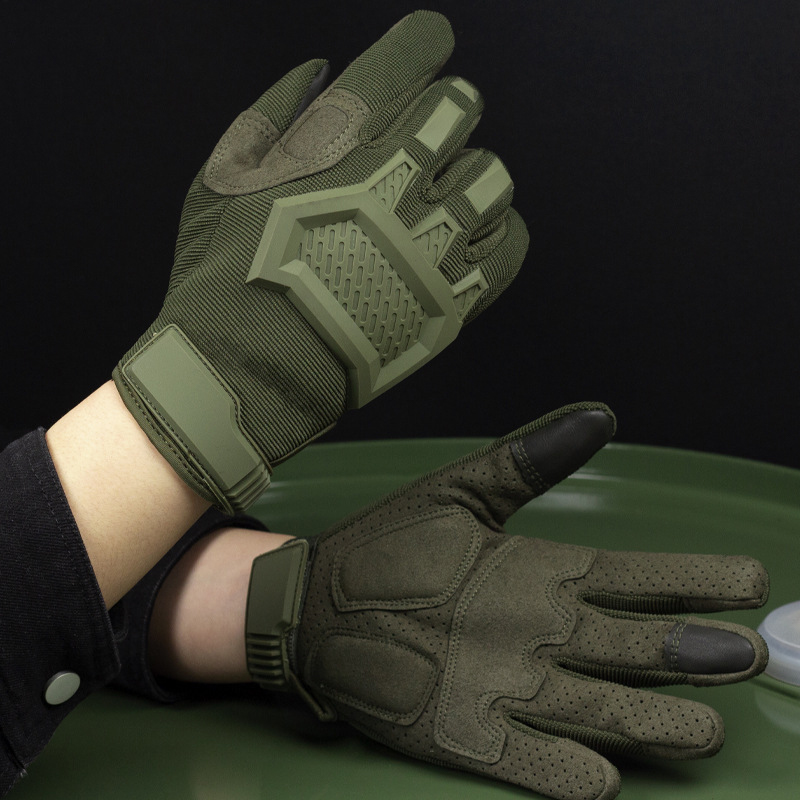 Gants tactiques légers SABADO Gants spéciaux pour tireur d'élite à doigts complets pour hommes