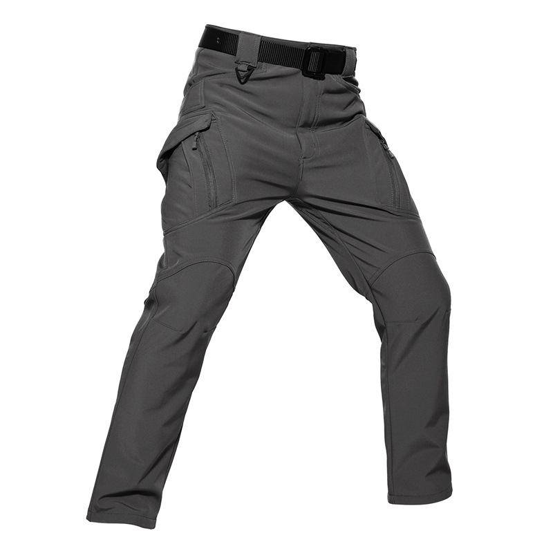 SABADO Tactical Fleece Pants Pantalon Cargo Softshell pour Homme