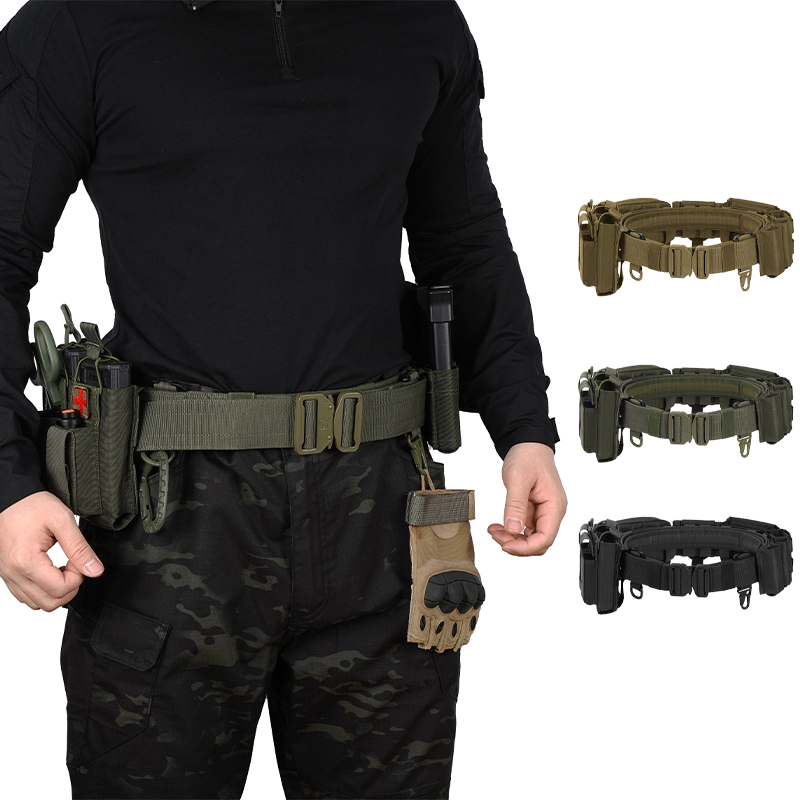 Sabado Courroie de combat multifonctionnelle - 1000D ENGRATION OXFORD MOLLE avec boucle à libération rapide