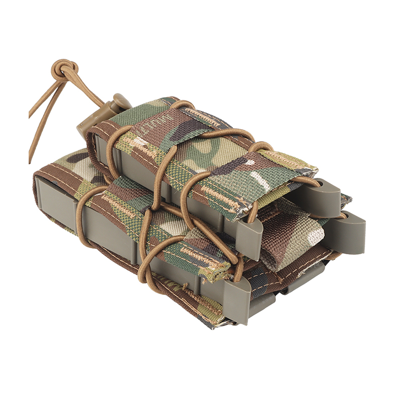 SABADO militaire tactique MOLLE Mag sac 5.56 9mm Double pile pochette pour magazines pour ceinture de gilet