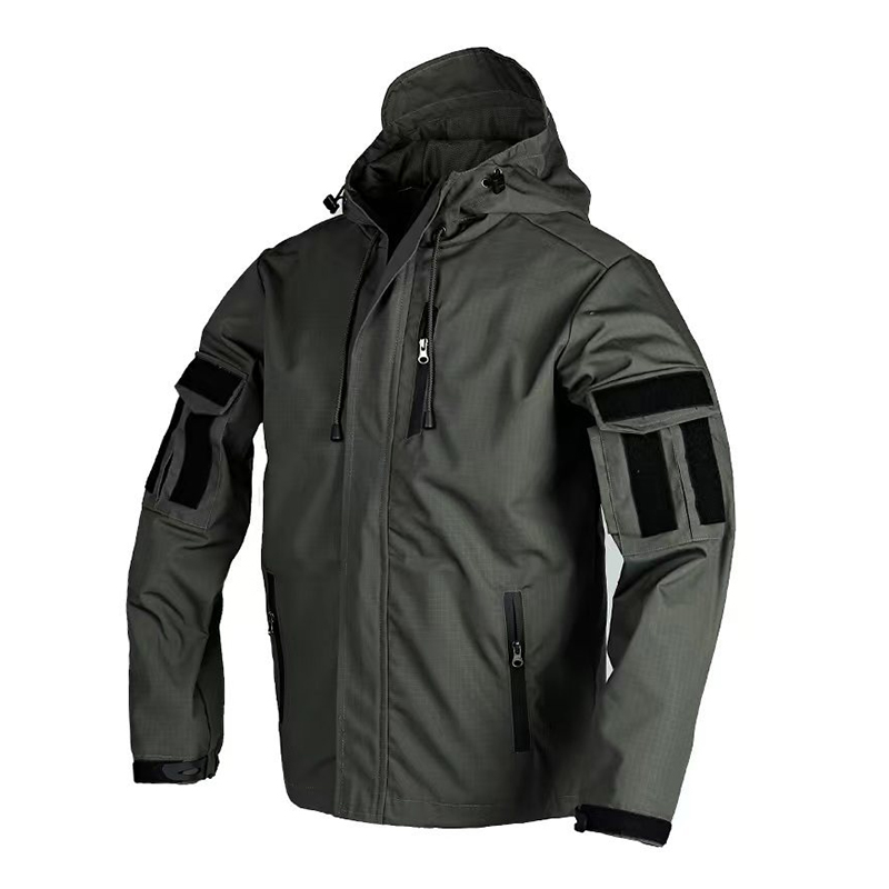 SABADO Veste Tactique Homme Chasse Randonnée Coupe Vent Capuche