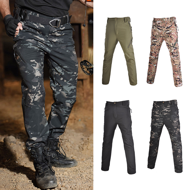 SABADO extérieur militaire séchage rapide grande taille Camo randonnée gris armée tactique Camouflage pantalon