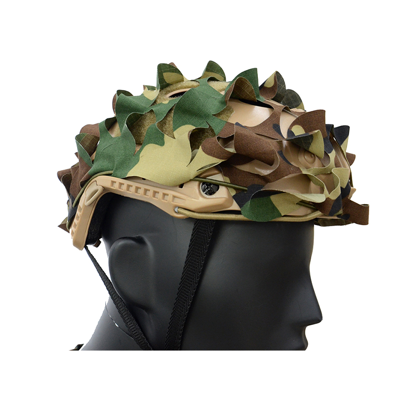 Accessoires de Camouflage ODM d'usine SABADO, couverture de casque tactique Airsoft, filet découpé au Laser personnalisé