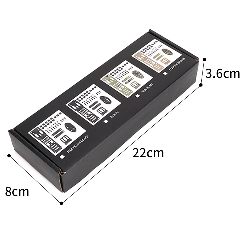 SABADO Plate-forme QLS compatible avec étui tactique, plaque d'extension suspendue, adaptateur de code G, adaptateur d'étui de pistolet modulaire en métal