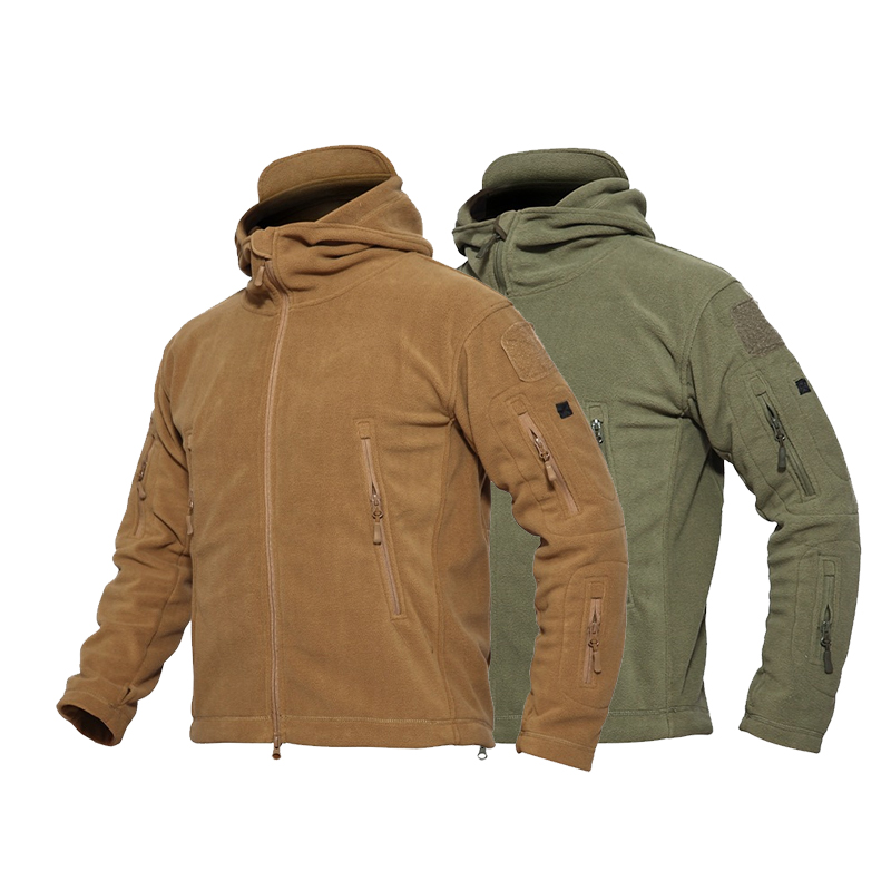 SABADO Outdoor Army Veste polaire tactique pour homme