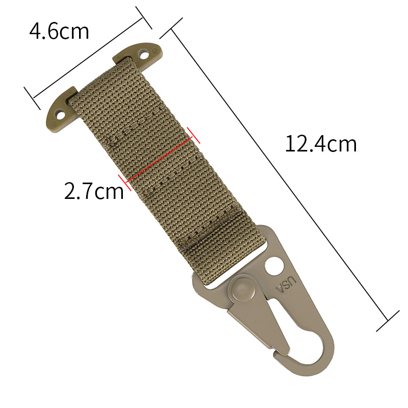 SABADO t-mount MOLLE sangle ceinture de combat pince tactique ceinture pince Molle engrenage pince choc crochet suspendu mousqueton 